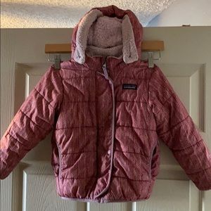 4T Reversible Patagonia Girls Coat